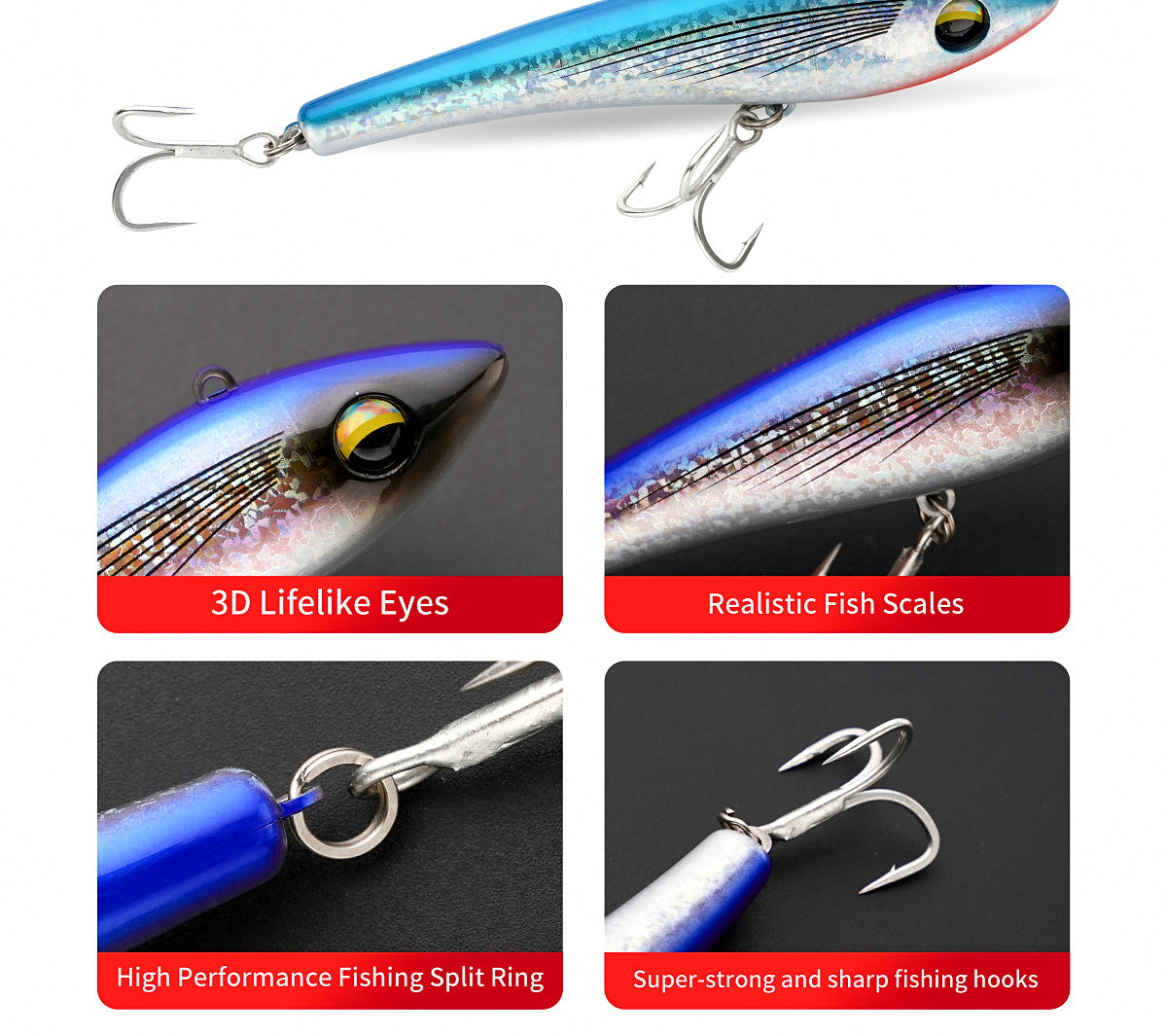 VIB Sinking Vibration Lure, 13.5 cm, 73 g (2.6 oz) – product photo
