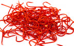 Red Sode Fishing Hooks, Barbed or Barbless, Sizes 1–8 – product photo