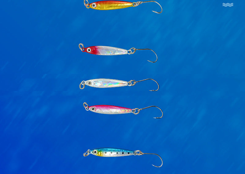 Mini Micro Metal Jig, Single Hook, 3 g / 5 g (0.11 / 0.18 oz) – product photo