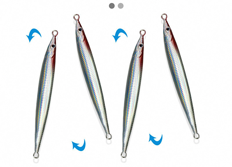 Fast-Sinking Glow UV Metal Jig, 60–100 g (2.1–3.5 oz) – product photo