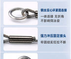 Coated Stainless Wire Leaders, 8–10 cm (3.1–3.9 in), 5-Pack – product photo