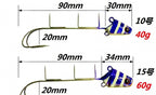 Cutlassfish Jig with Double Hooks, 40–180 g (1.4–6.3 oz) – product photo
