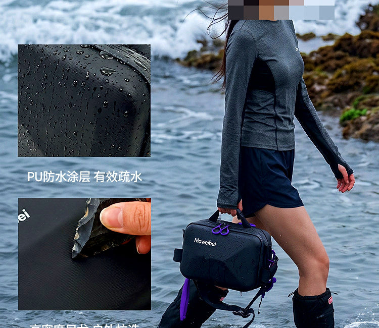 Waterproof Fishing Lure Bag, Waist/Crossbody/Backpack – product photo