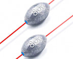 Hollow Plastic-Core Olive Sinker, 0.11–5.3 oz (3–150 g) – product photo