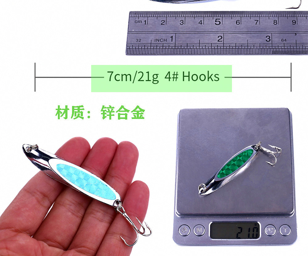 Slanted Cut Casting Spoon, 21 g (0.74 oz), 7 cm – product photo