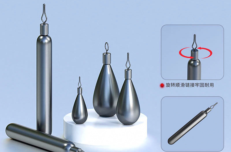 Tungsten Fishing Weights: Bullet, Drop Shot, Pin & Jig Head – product photo