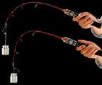 Ice Fishing Rod, 2-Piece Fiberglass, Soft Action – product photo