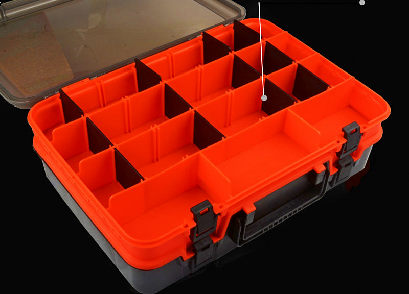Portable Lure Box, Single or Double Layer Tackle Box, ABS – product photo