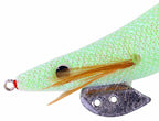 Wooden Shrimp Squid Jig, Glow, 8–15.5 cm (3.1–6.1 in) – product photo