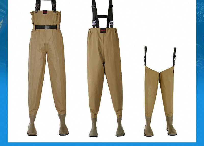 Fishing Waders, Wading Pants – Nylon, Rubber or Felt Sole – product photo