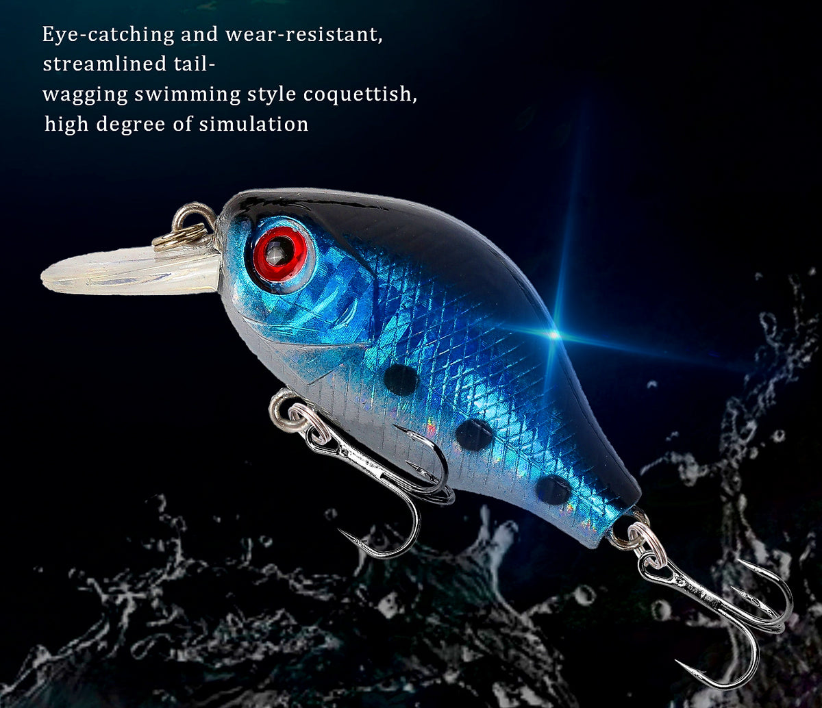 Chubby Floating Minnow Hard Bait Lure – product photo