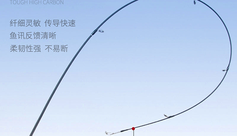 UL Carbon 2-Piece Rod & Reel Combo, 1.37–1.98 m (4.5–6.5 ft) – product photo
