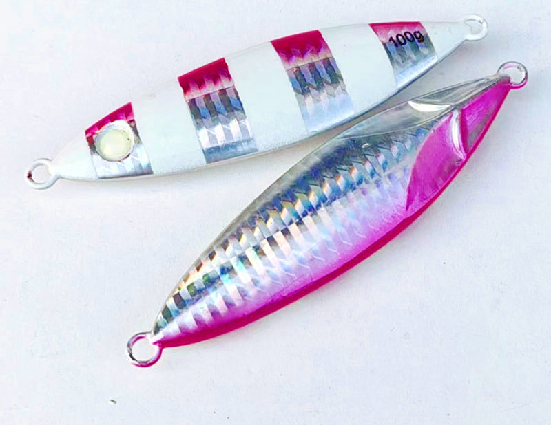 Glow Stripe Metal Jig, 40–100 g (1.4–3.5 oz) – product photo