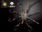 Multi-Arm Flip Hook Rig, 8 or 12 Arm, Sinker Sets Optional – product photo