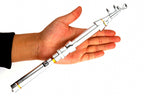 Telescopic Carbon Fishing Rod, 1.3-2.4 m (4.3-7.9 ft) – product photo