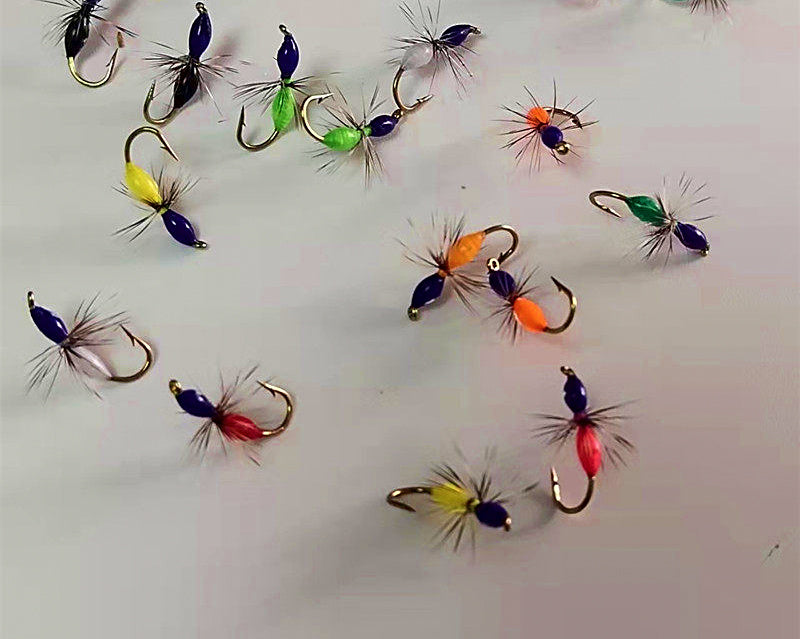 Blue-Head Ant Fly Hooks, Sizes 8–18 – product photo