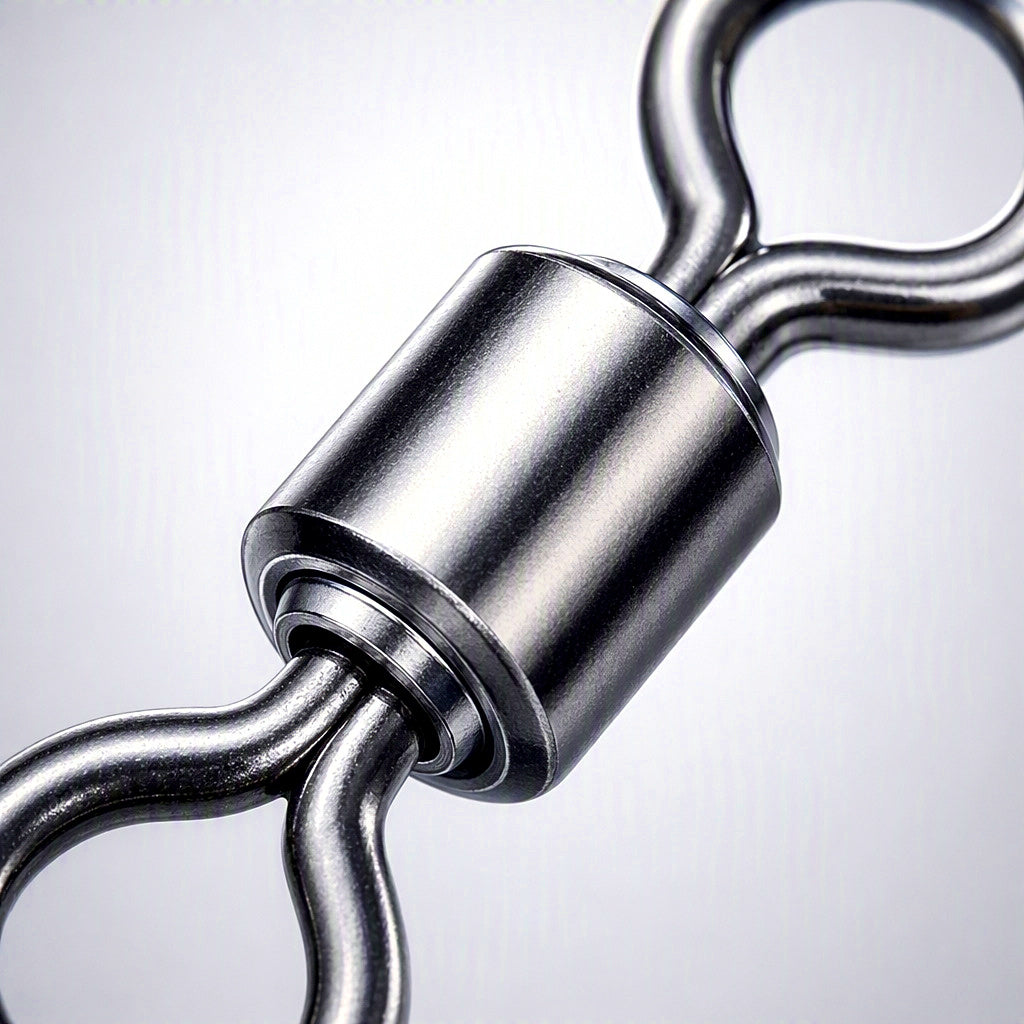 Barrel Swivels, Sizes 2/0 to 14, Iron, 6-23 mm