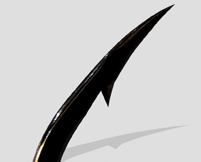 Iseni Eyed Single Hook, Barbed, 10-Pack, Sizes 7–18 – product photo