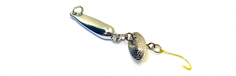 Micro Spoon Lure, Single Hook, 1.2–4.5 g (0.04–0.16 oz), 5-Pack – product photo