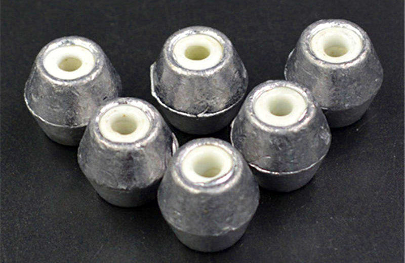 Ceramic Ring Lead Sinkers, Pack of 5 to 20 – product photo
