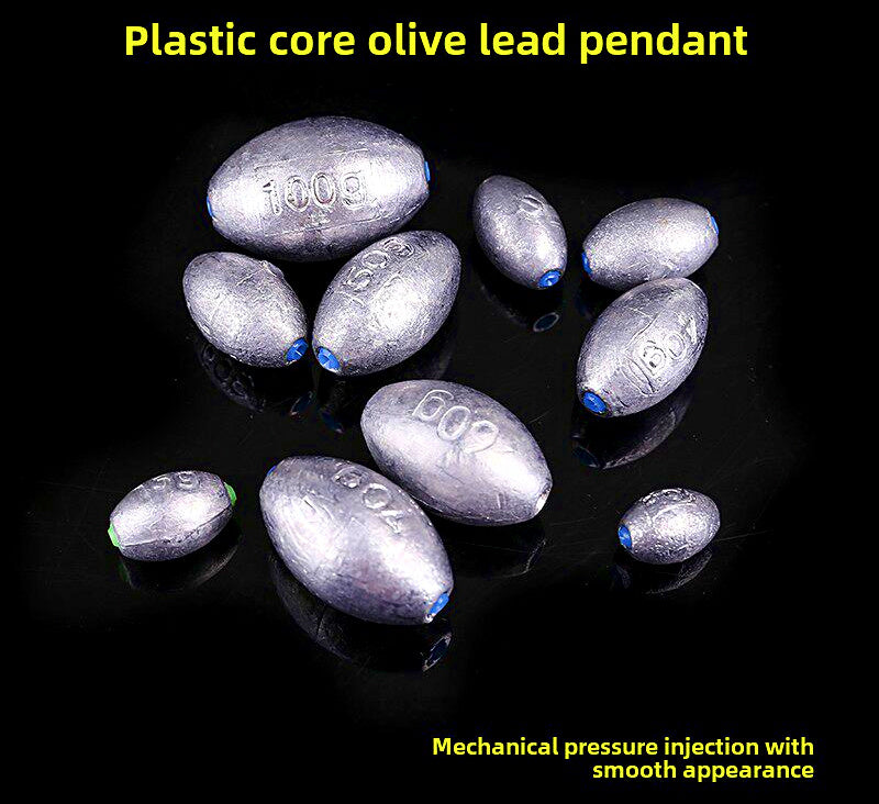 Olive Sinker, Plastic Core, 0.35–5.3 oz (10–150 g) – product photo