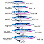 Sinking Metal Jig for Casting & Boat, 10–100 g (0.4–3.5 oz) – product photo