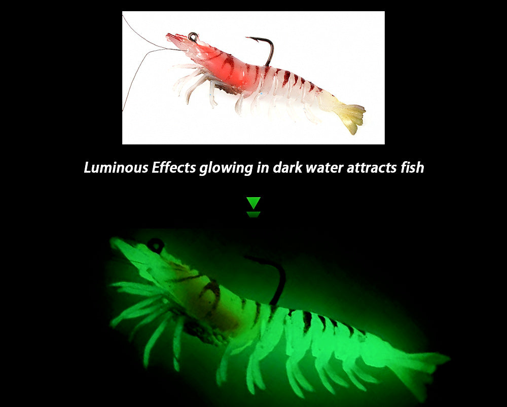 Lead Head Shrimp Soft Bait, 9.5 cm (3.7 in) 12 g (0.42 oz) – product photo