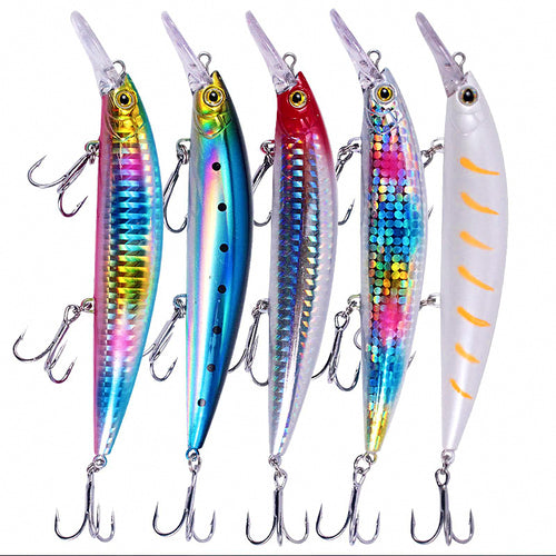 Sinking Minnow Hard Bait, 9–13 cm, 14–35 g (0.5–1.2 oz) – product photo