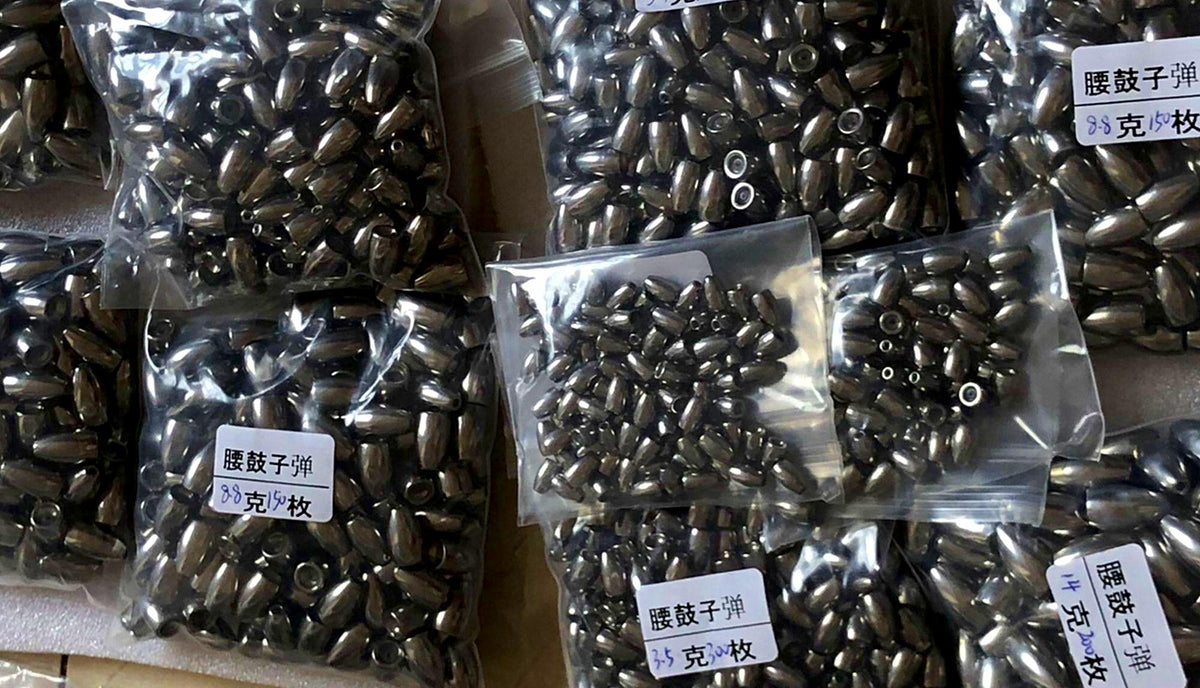 Bullet Weight Texas Rig Sinkers, 0.06–0.49 oz (1.8–14 g) – product photo