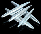 Galvanized Iron Shark Fin Sinkers, 3.5–17.6 oz (100–500 g) – product photo