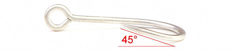 Barbed Single Jig Hooks, Size 7, 5-Pack – product photo