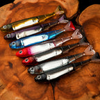 Curl T-Tail Soft Swimbait Lures, 5-Pack – product photo