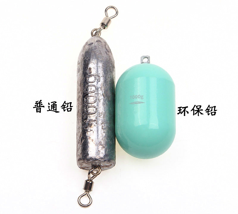 Bottom Sinker, Cylinder / T-Type / C-Type, 0.4–141 oz (10–4000 g) – product photo