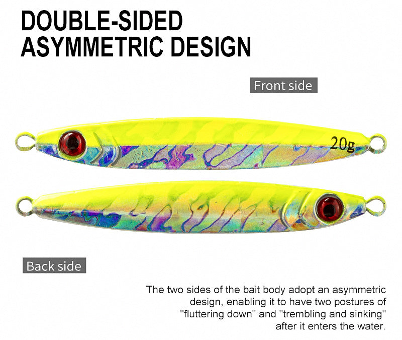 Casting Metal Jig, 10–25 g (0.35–0.88 oz), Hooked or Bare – product photo