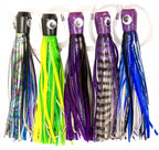 6 in Trolling Squid Skirt Lure for Tuna & Marlin, Resin Head – product photo