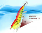 Glow Wooden Shrimp Squid Jig, 12.5–21.5 g (0.44–0.76 oz) – product photo