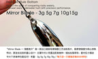 Mirror Casting Spoon Lure, 5-Pack, 3–15 g (0.11–0.53 oz) – product photo