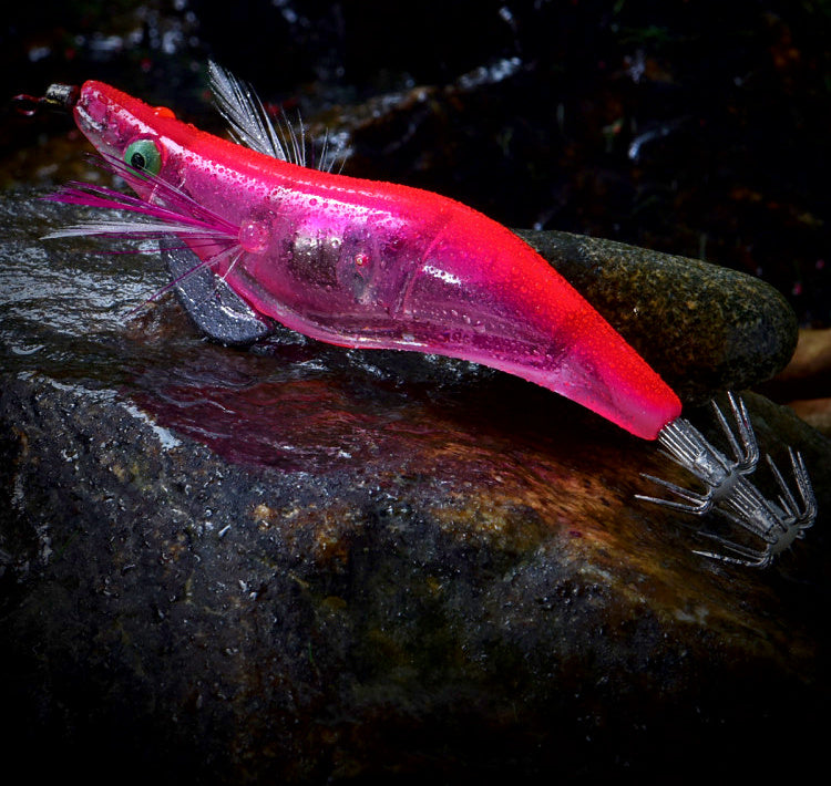 LED Squid Jig Egi, Size 2.5, 10.3 cm / 12 g (0.4 oz) – product photo