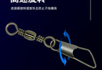 Barrel Swivel with Safety Pin Snap, Brass or Iron – product photo
