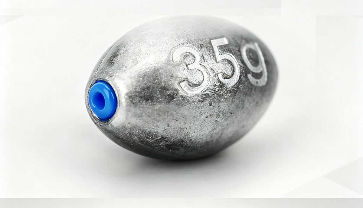 Olive Sinker Weights, 1–50 g (0.04–1.76 oz) – product photo