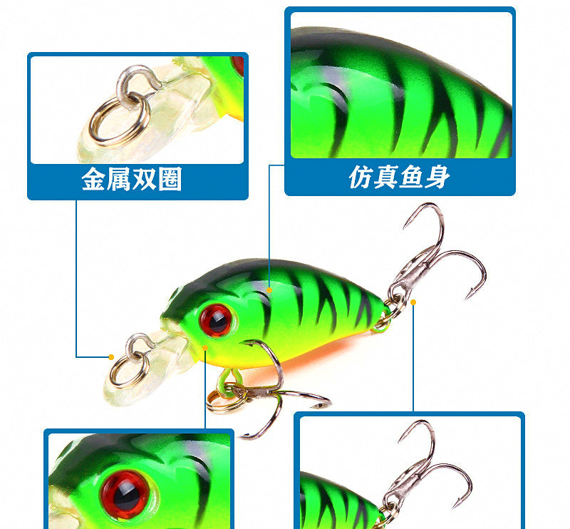 Floating Minnow Hard Bait Lure, 3.8 g (0.13 oz) – product photo