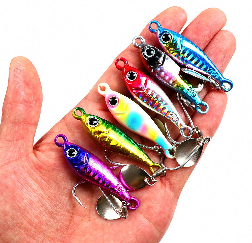 Spinner Blade Metal Jig, Single Hook, 5–40 g (0.2–1.4 oz) – product photo