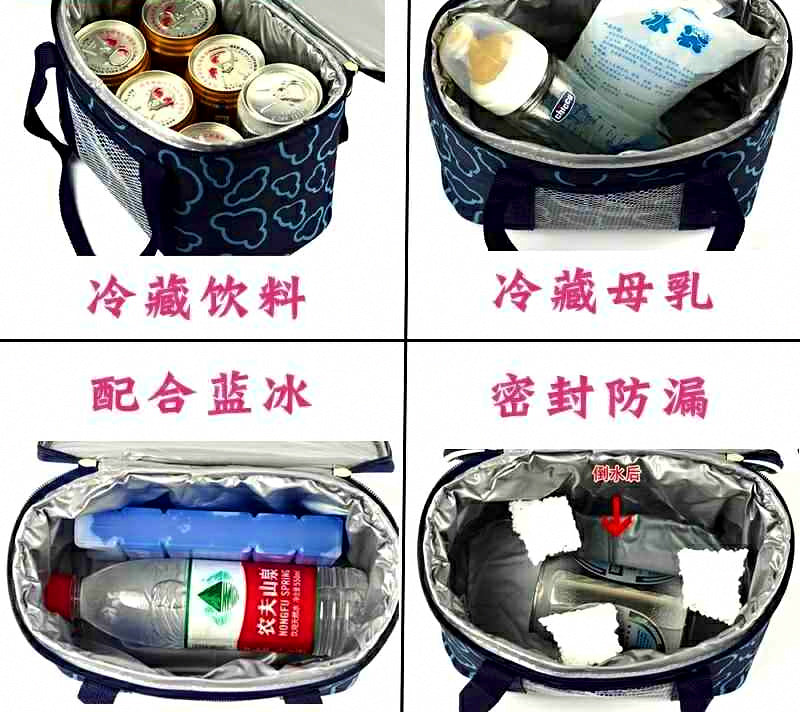 Insulated Fishing Cooler Bag, Waterproof, 5–13 L – product photo