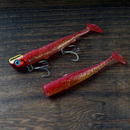 Lead Head Paddle Tail Soft Swimbait, 35 g (1.2 oz), UV Glow – product photo