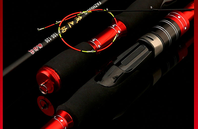 Telescopic Boat Fishing Rod, Carbon, Tip Options, 1.0-1.3 m – product photo
