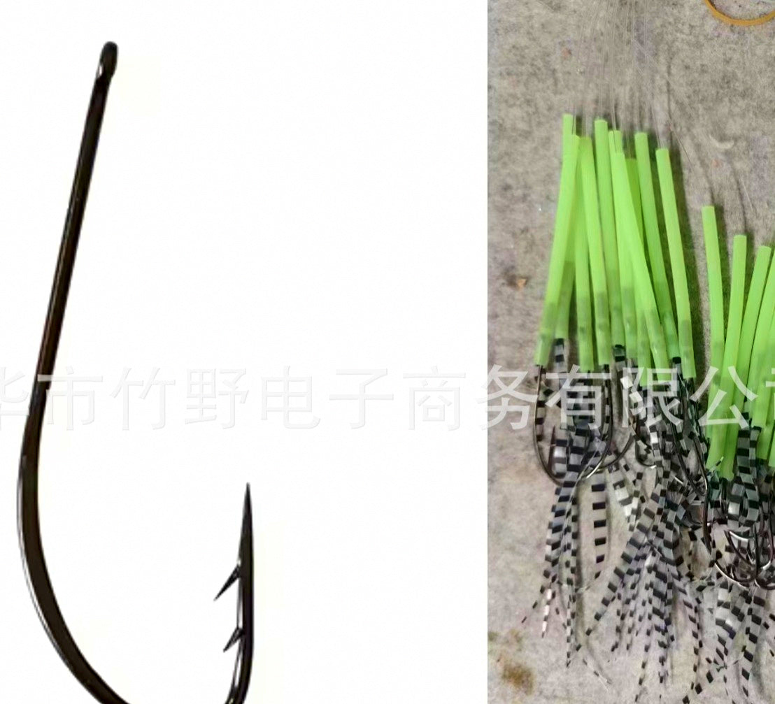 Cutlassfish Hook Rig, 10 Hooks, 1.8 m (5.9 ft), Barbed – product photo