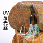 Double Jig Hooks, Stainless Steel, 2-Pack, Sizes 14–24 – product photo