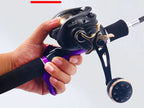 Slow Pitch Jigging Rod, Solid Fiberglass Boat Rod, 2-Piece – product photo
