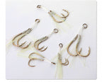 Glow Barbed Single Jig Hook, Sizes #10–#18 – product photo
