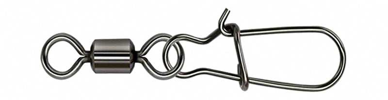Barrel Swivel with Reinforced Snap, Sizes 14 to 4/0 – product photo